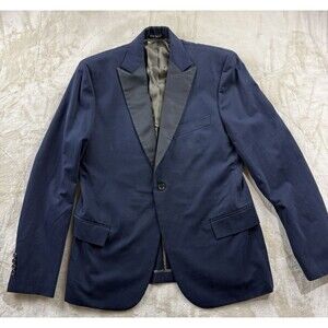 Todd Snyder Southwick Blue Size 42R Black Made in USA 100% Cotton Beautiful